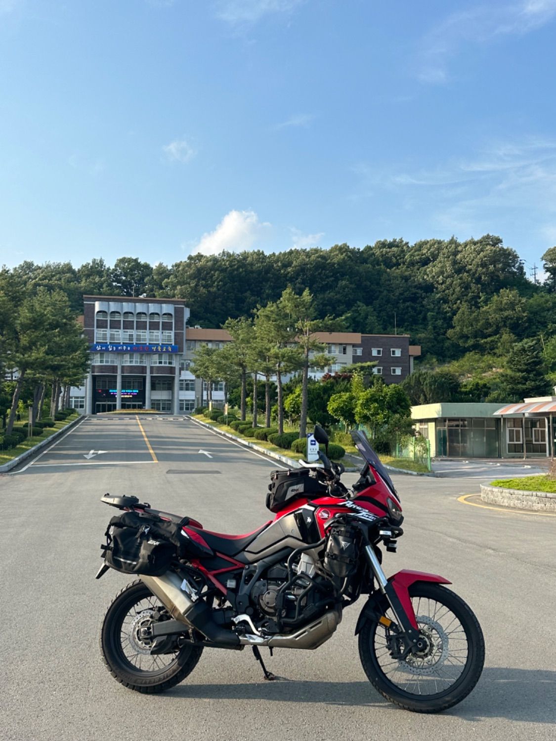 혼다 아프리카 트윈 CRF 1100 L DCT 2020 레드 사진 4