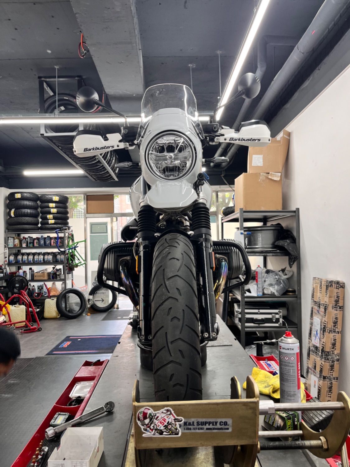 BMW R nine T 어반 GS 2021 화이트 사진 6