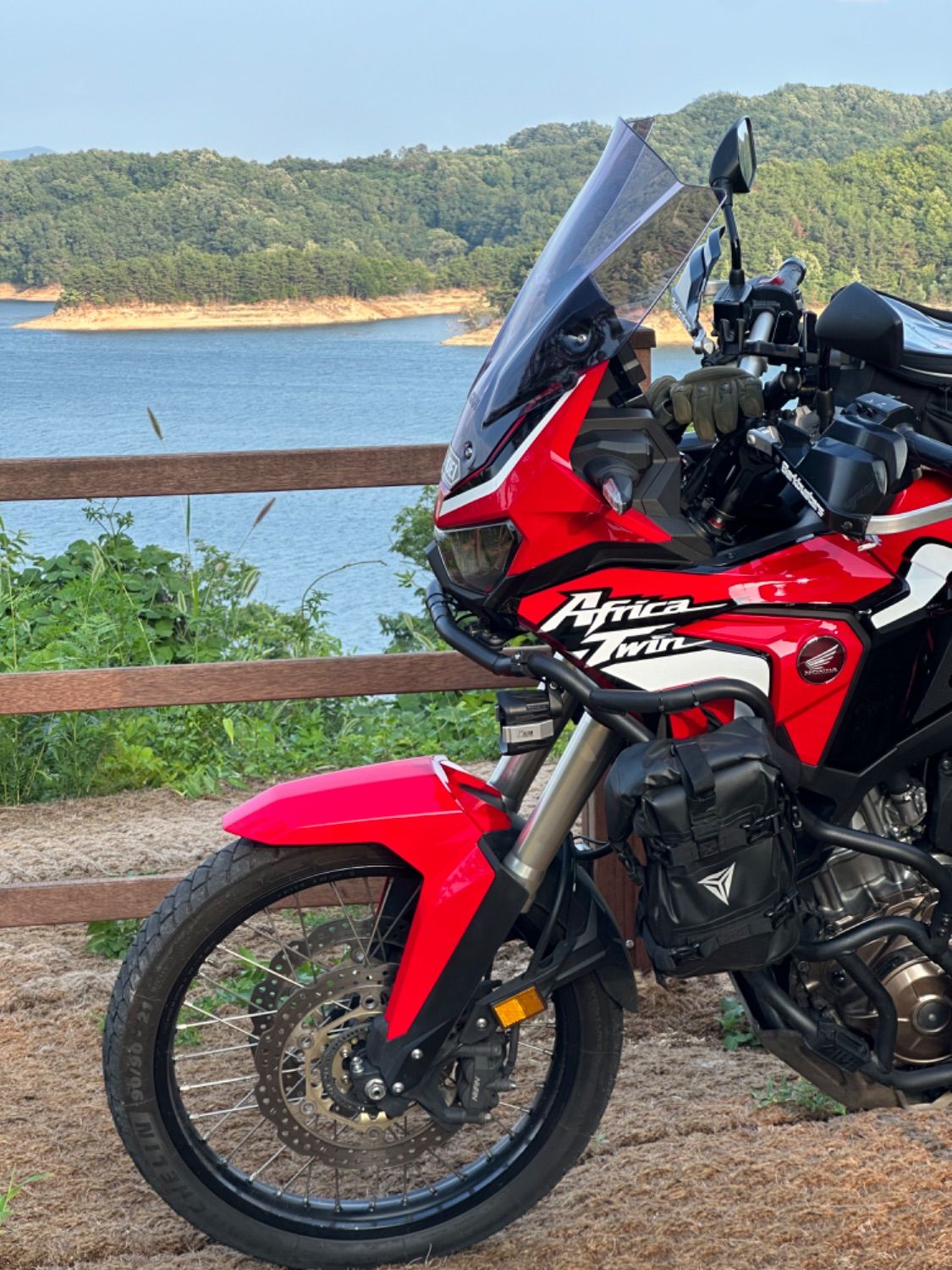 혼다 아프리카 트윈 CRF 1100 L DCT 2020 레드 사진 5