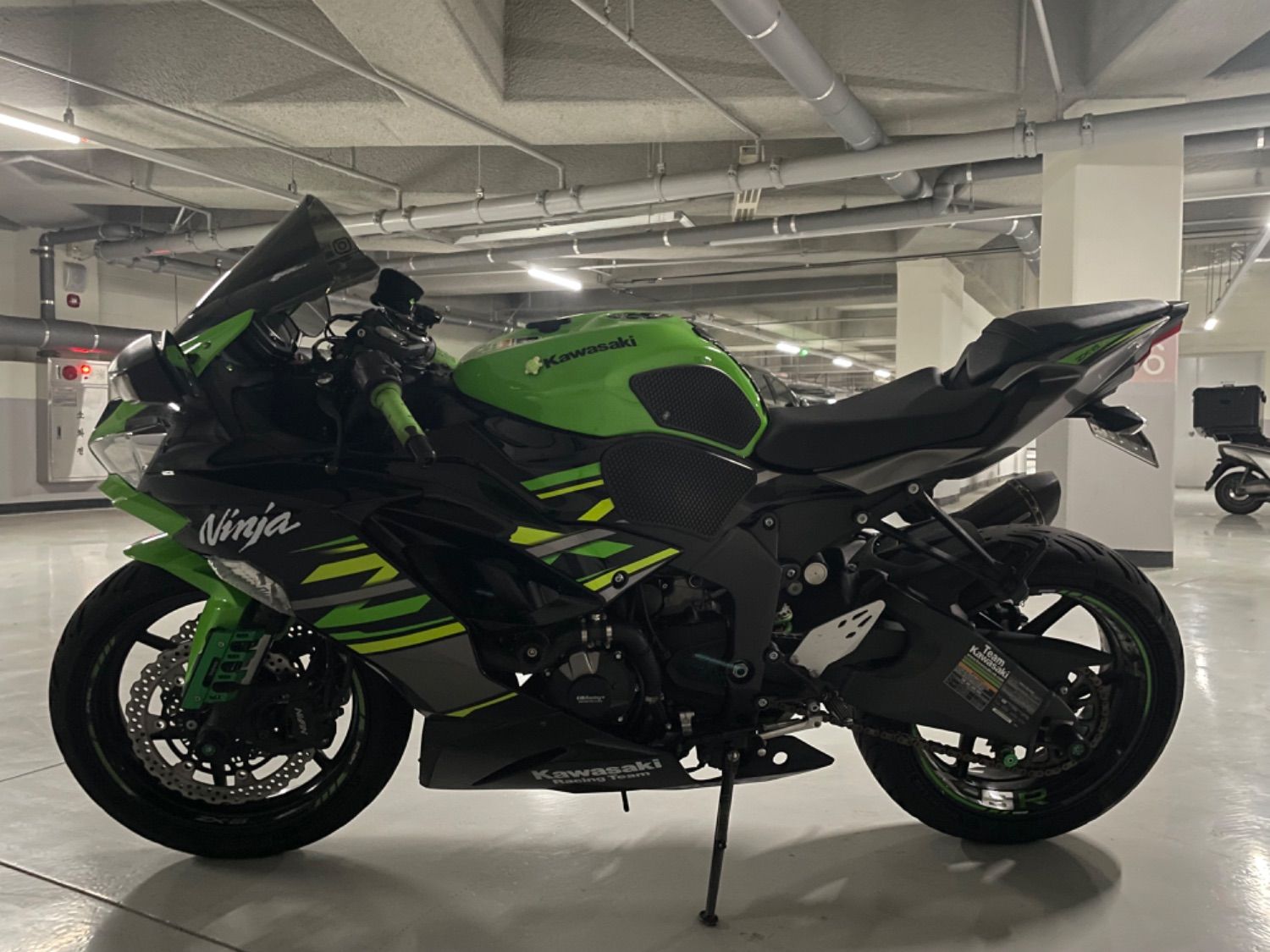 가와사키 ZX 6 R 636 2019 그린 사진 3