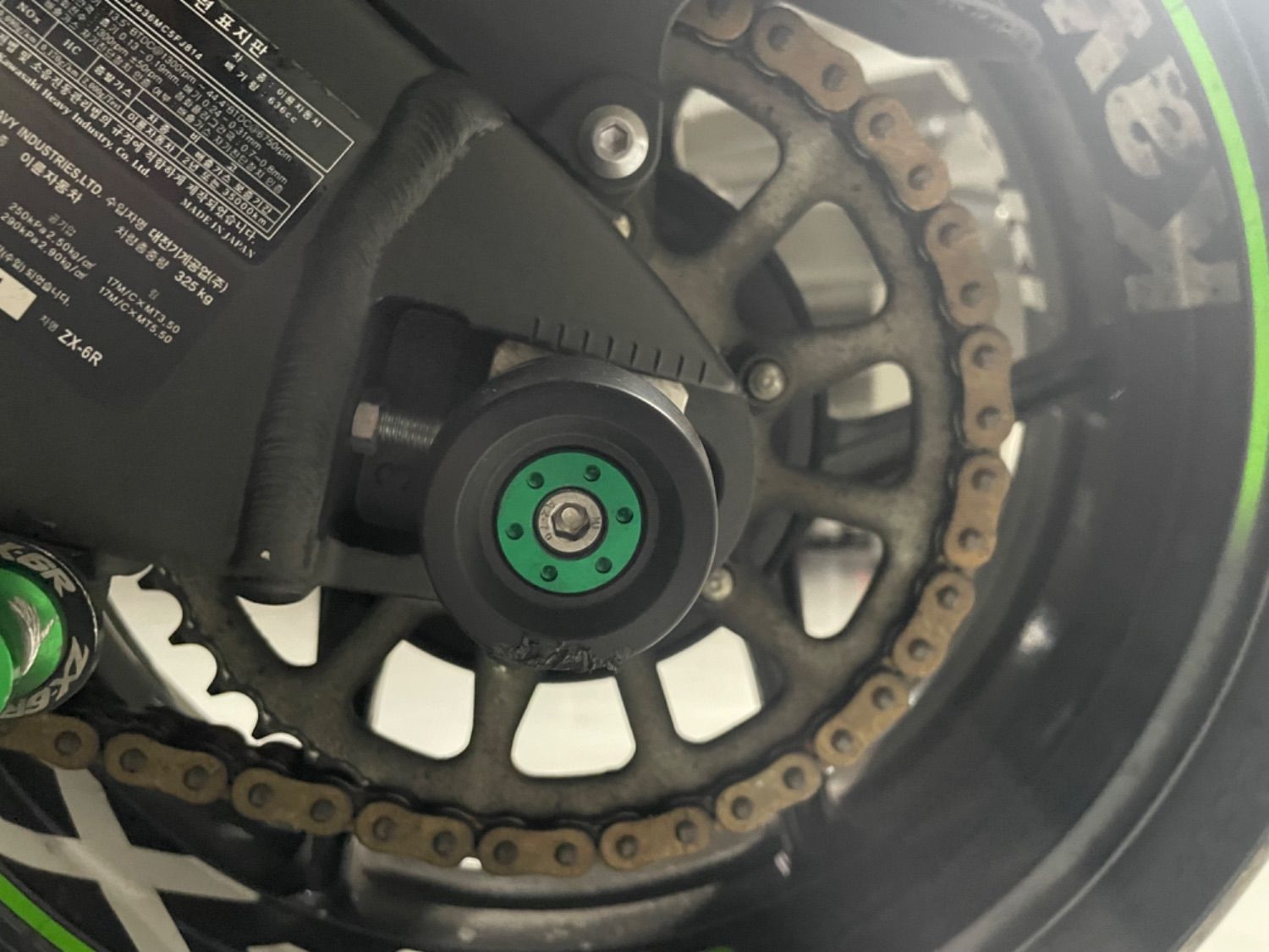 가와사키 ZX 6 R 636 2019 그린 사진 6