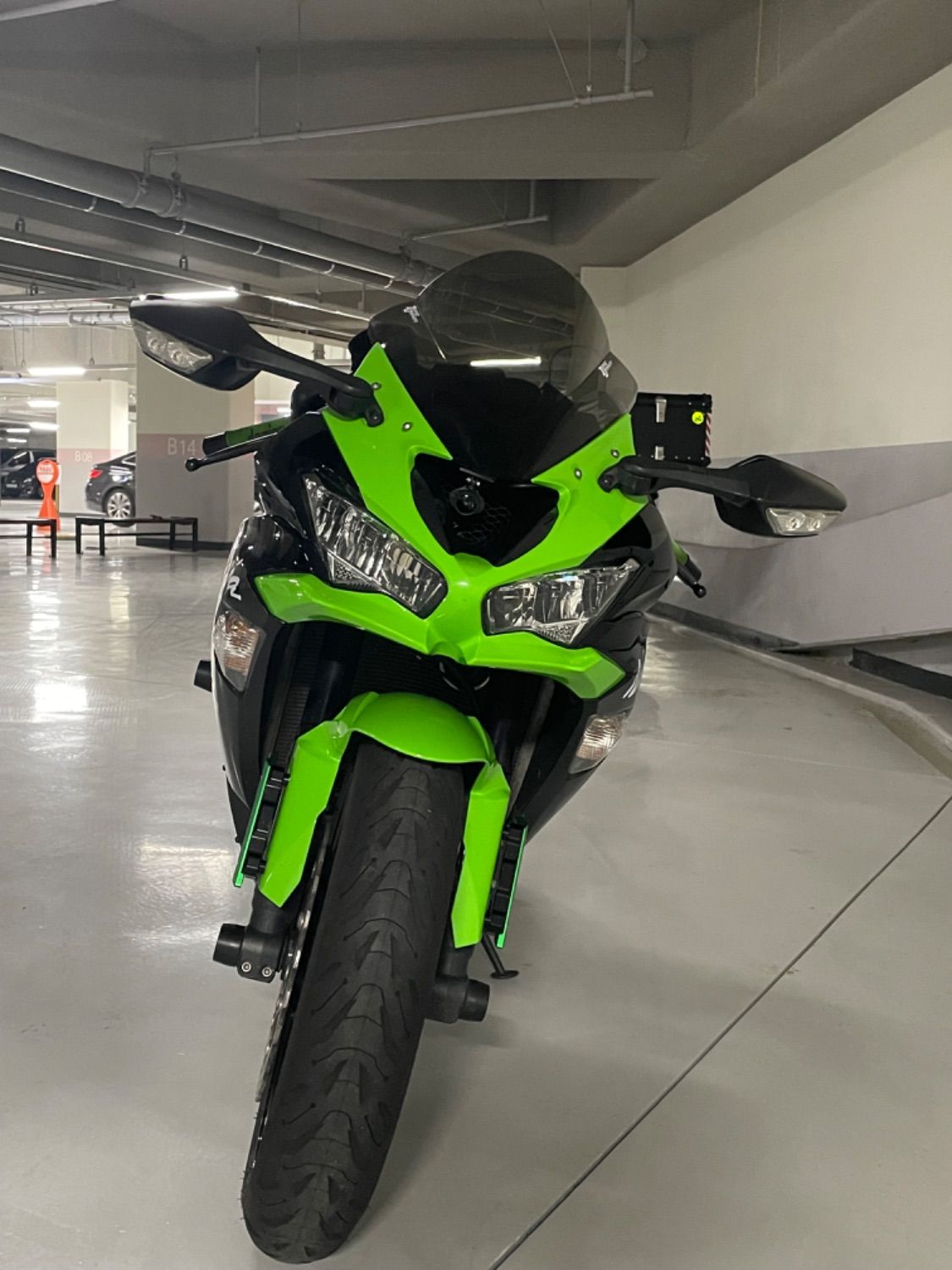 가와사키 ZX 6 R 636 2019 그린 사진 2