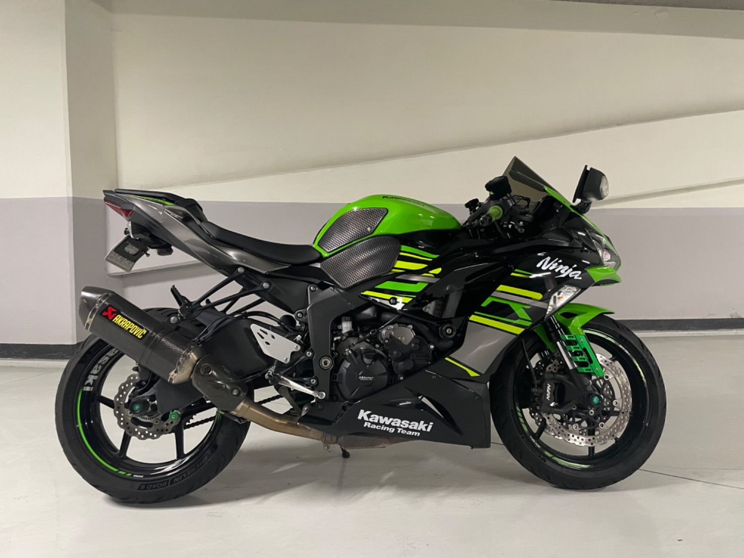 가와사키 ZX 6 R 636 2019 그린 사진 1