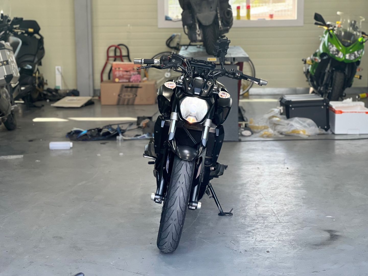 야마하 MT 07 thumb 2