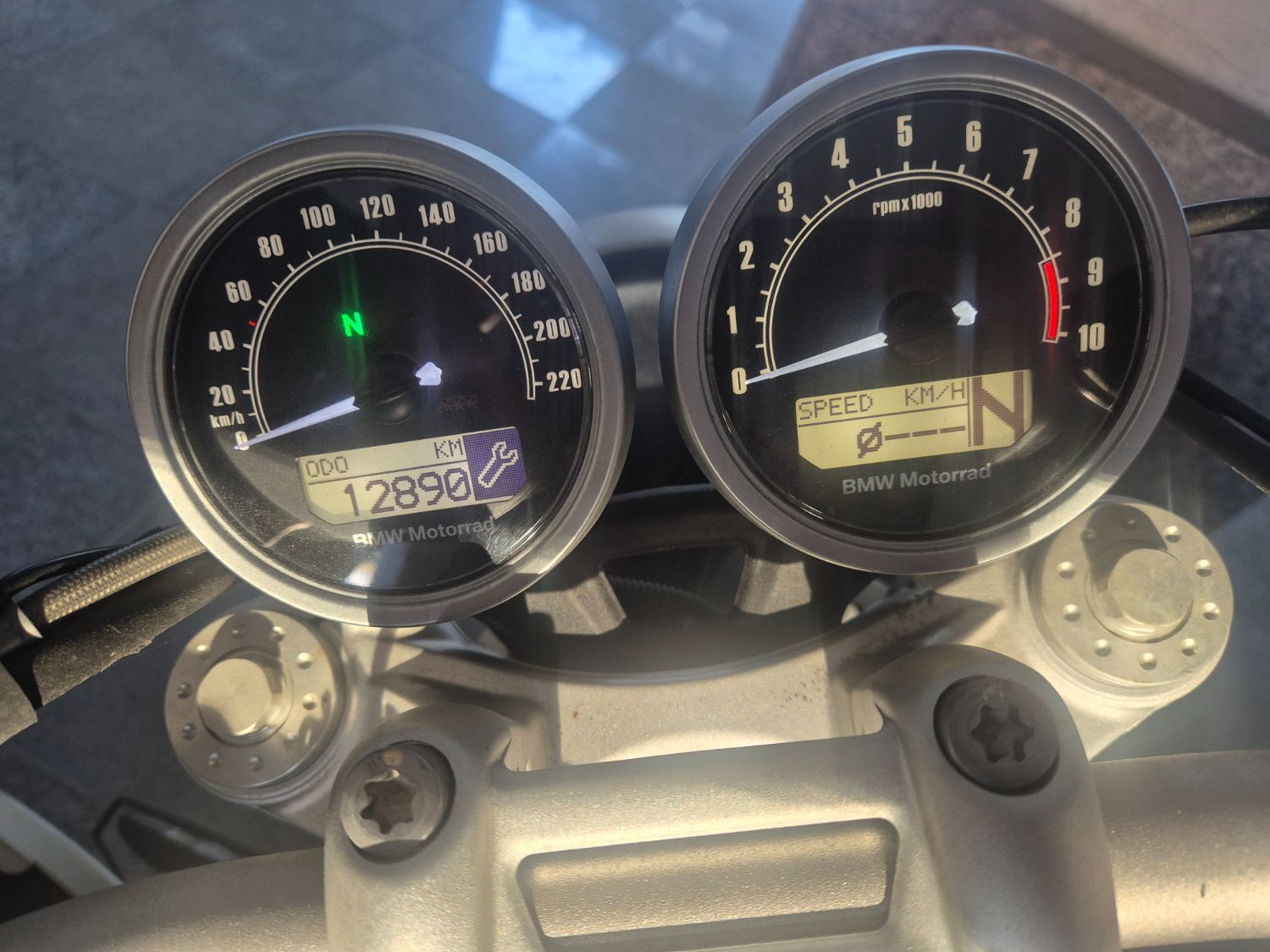 BMW R nine T 스크램블러 2019 블랙 사진 1