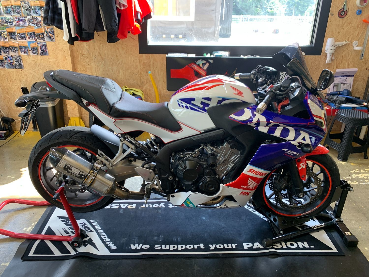 혼다 CBR 650 F 2014 레드