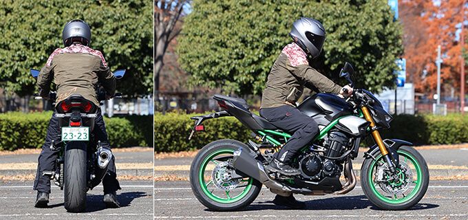 【カワサキ Z900SE 試乗記】電子制御のサポートが手厚く進化、豪華な足回りを持つ扱いやすいネイキッド　27画像