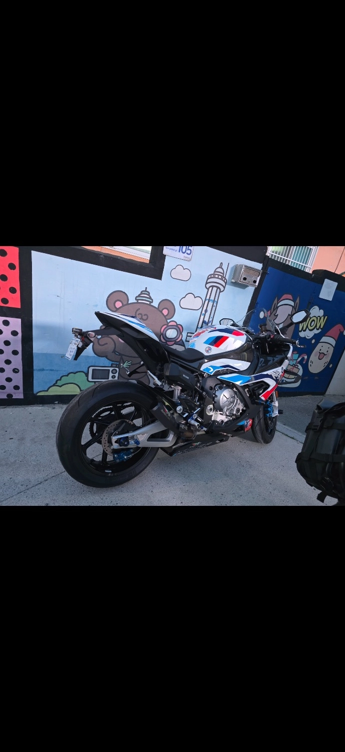 BMW M 1000 RR 2021 블루 사진 4