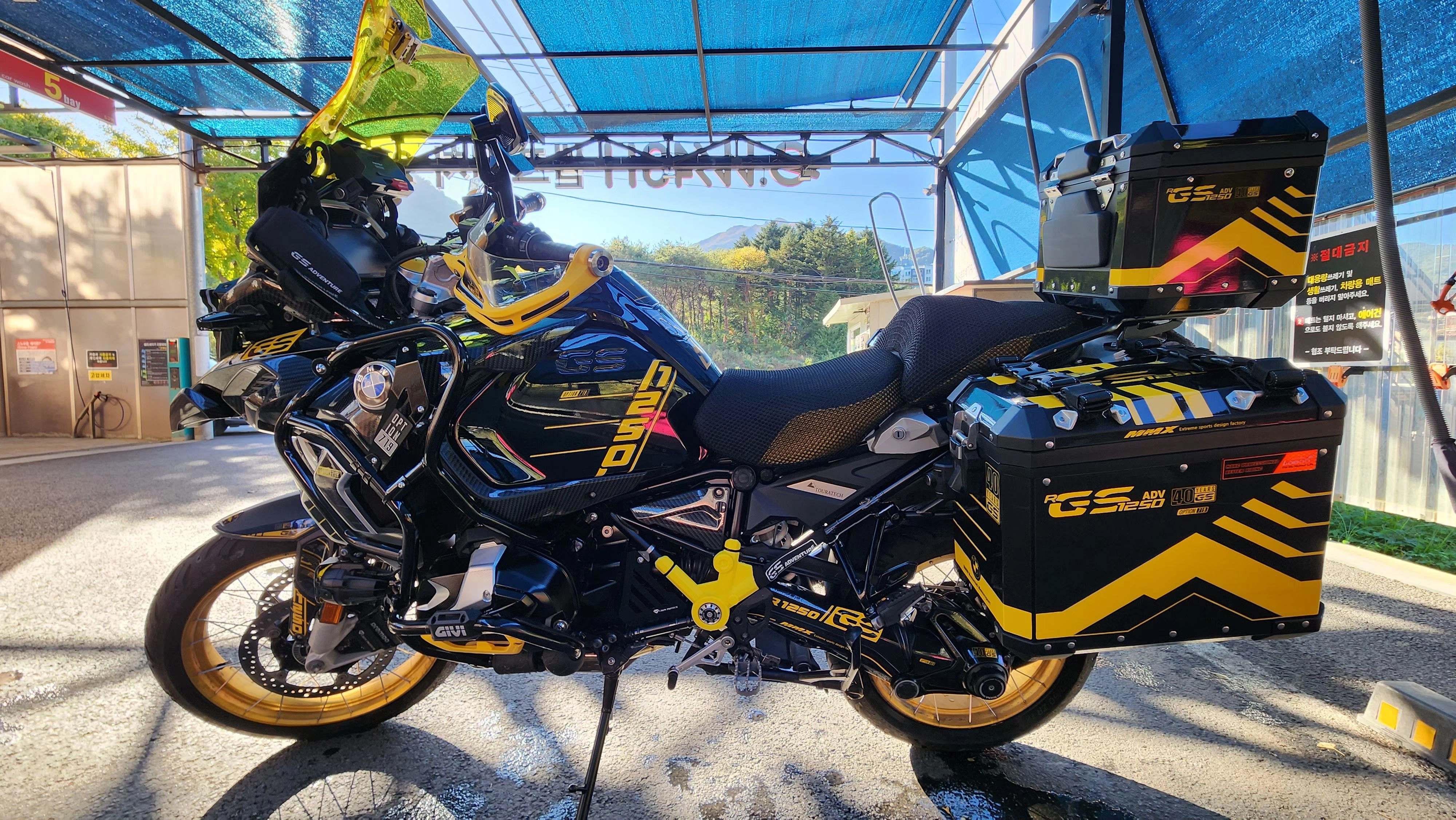 BMW R 1250 GS 어드벤처 2022 블랙 사진 5