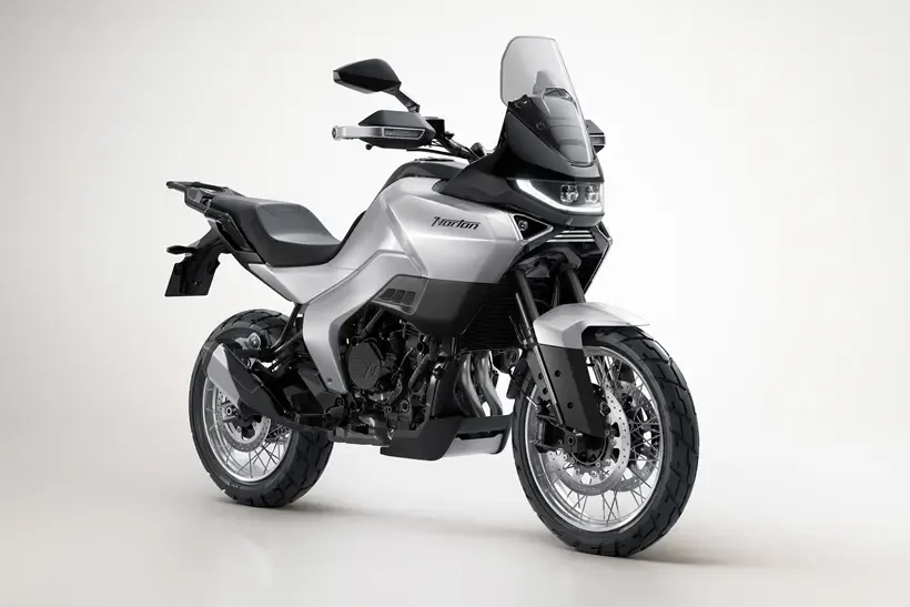 Norton Atlas front right quarter