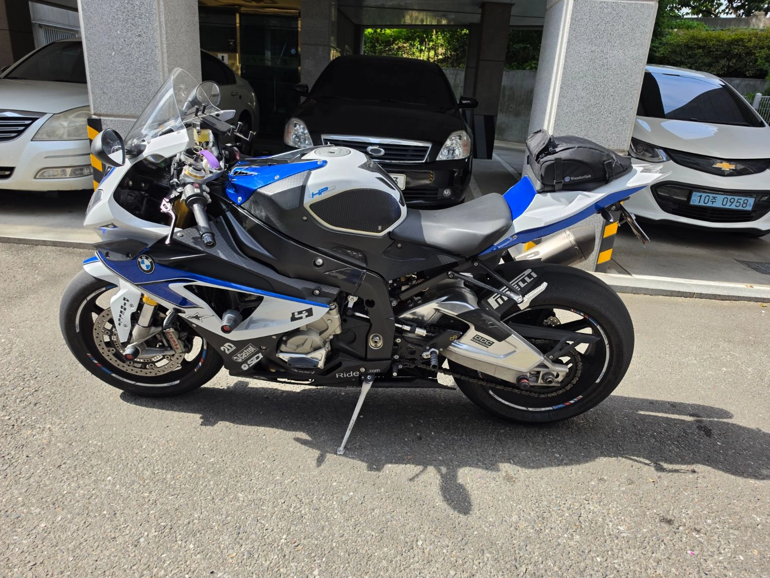 BMW HP4 컴피티션 2014 블루 사진 1