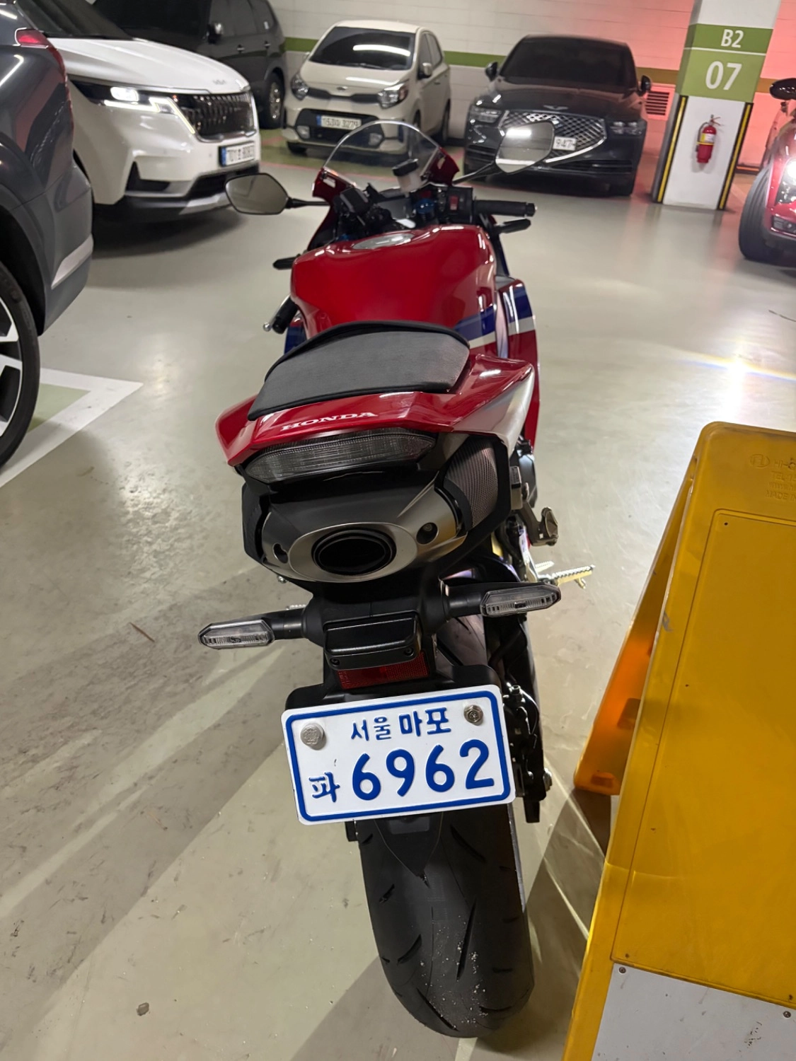 혼다 CBR 600 RR 2025 레드 사진 1