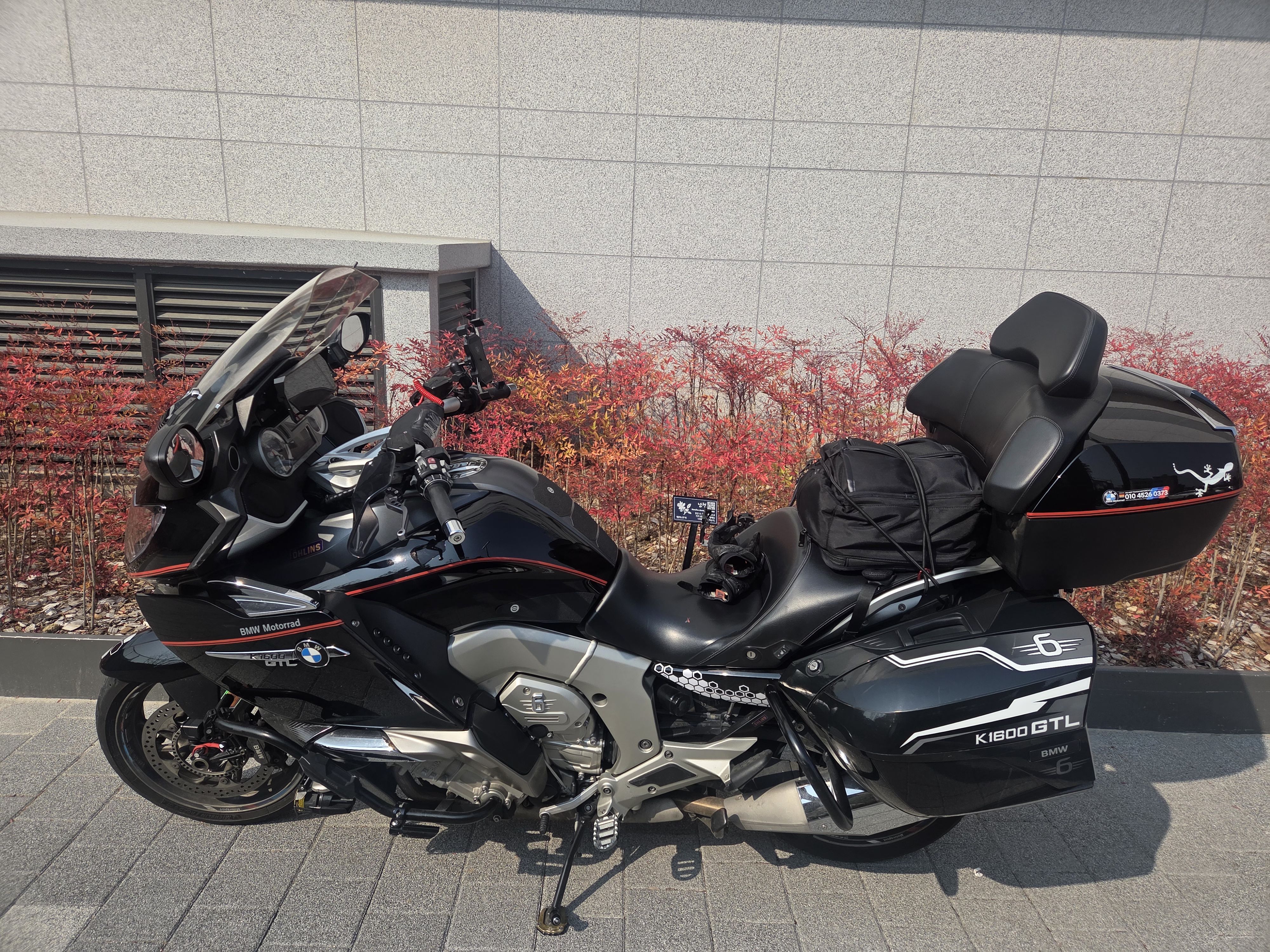 BMW K 1600 GTL 2016 블랙 사진 3