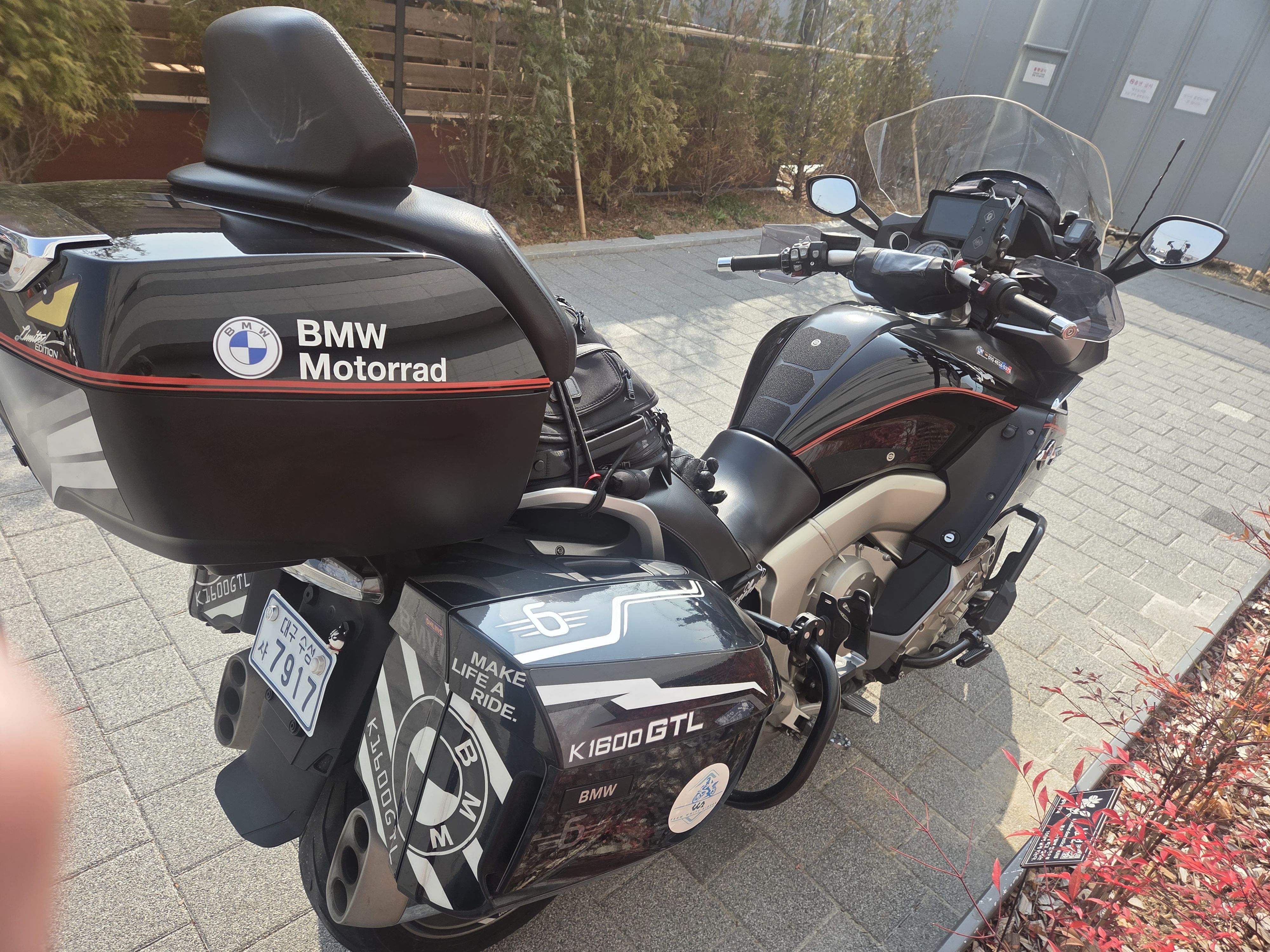 BMW K 1600 GTL 2016 블랙 사진 1