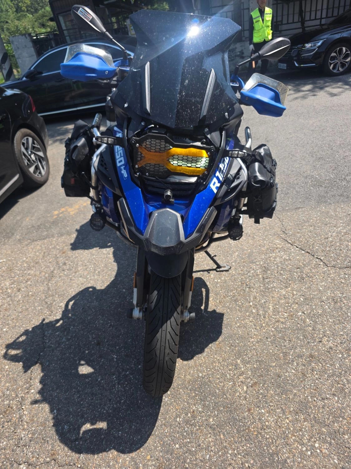 BMW R 1250 GS 어드벤처 2019 블루