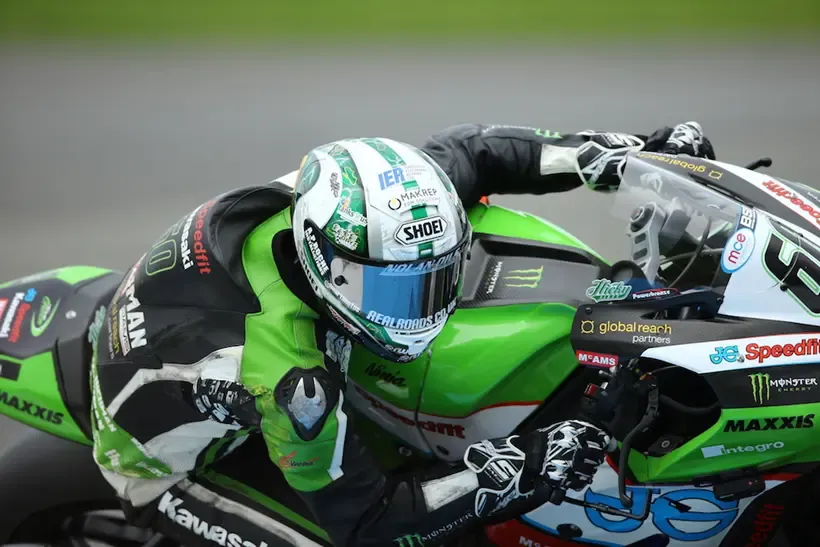 Peter Hickman at Darley Moor