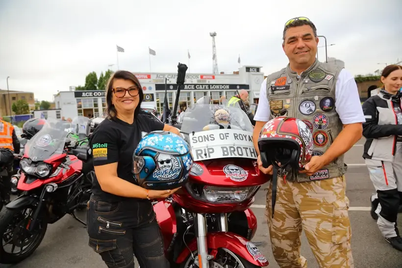 Lili Myers with Jason 'Woody' Woodcock