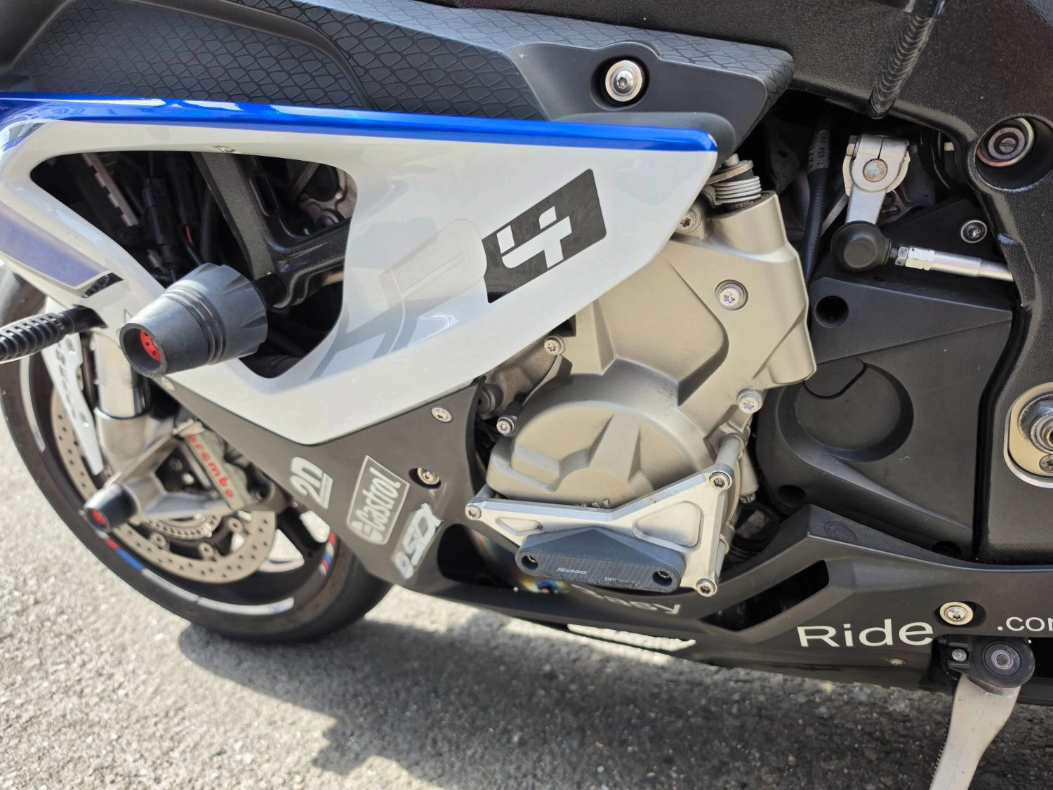 BMW HP4 컴피티션 2014 블루 사진 5