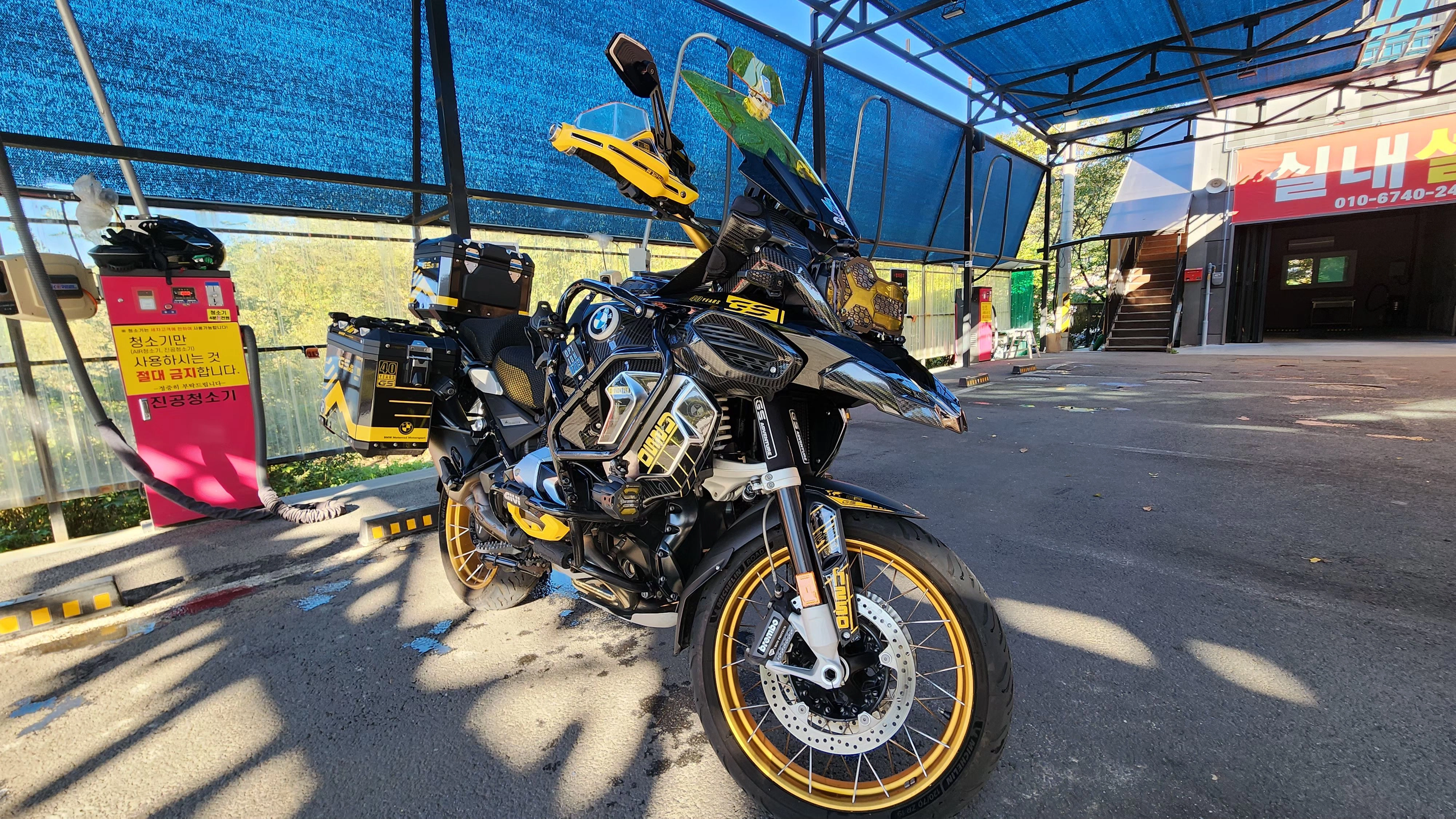BMW R 1250 GS 어드벤처 2022 블랙 사진 1