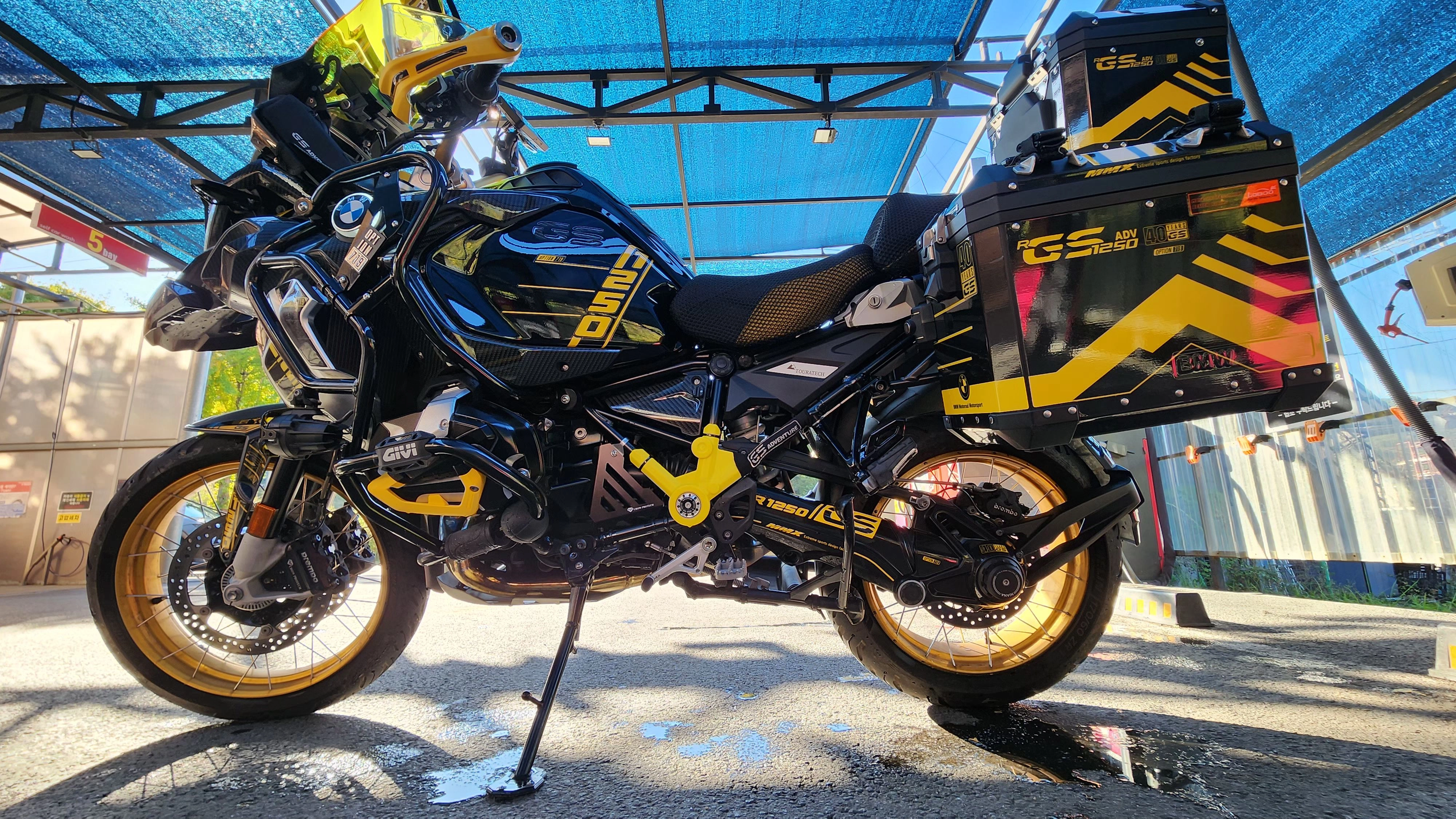 BMW R 1250 GS 어드벤처 2022 블랙 사진 7