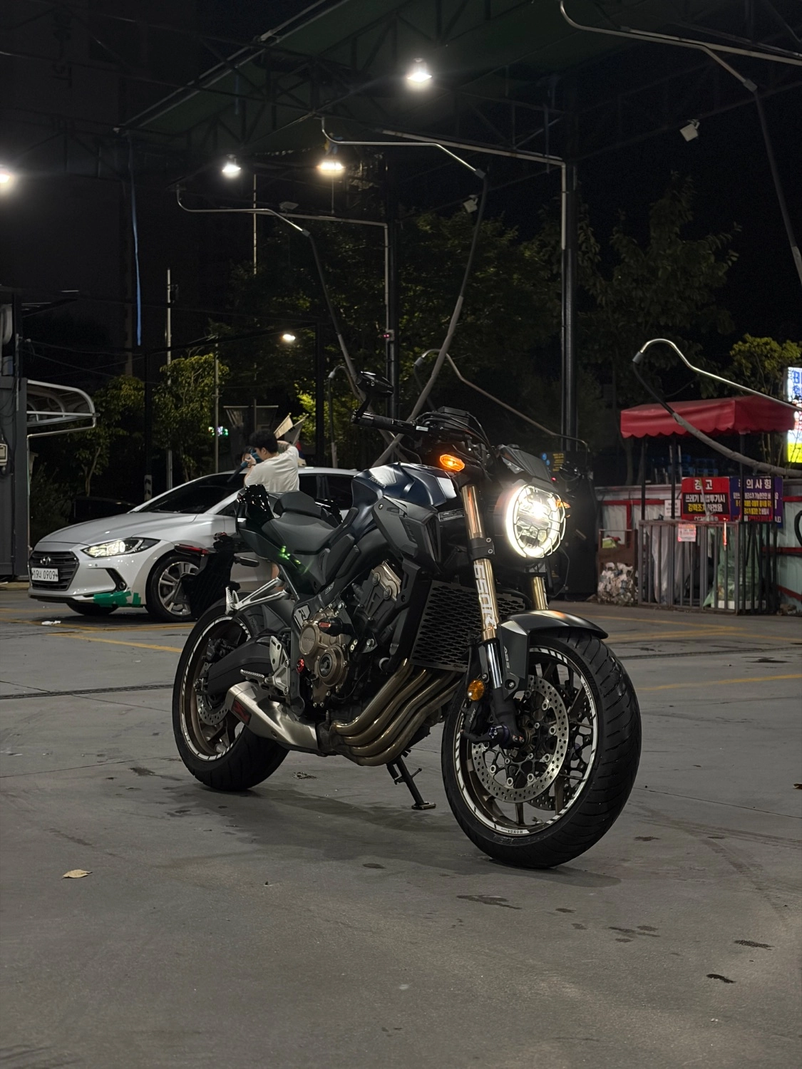 혼다 CB 650 R 2023 블랙