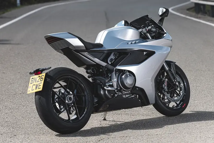 2026-on Norton Manx R Signature detailed shot of the rear