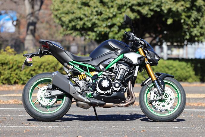 【カワサキ Z900SE 試乗記】電子制御のサポートが手厚く進化、豪華な足回りを持つ扱いやすいネイキッド　06画像
