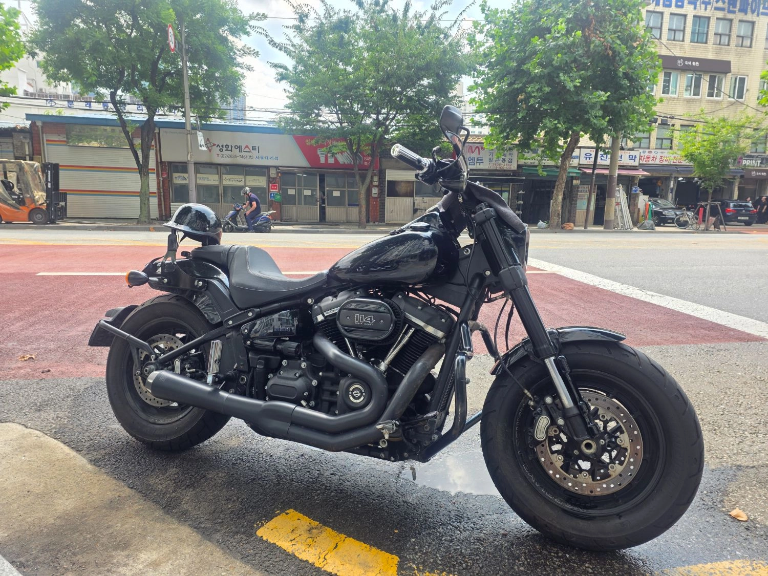 할리데이비슨 팻밥 114 2018 블랙