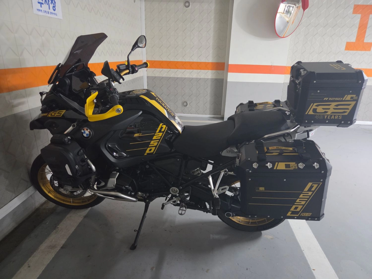 BMW R 1250 GS 어드벤처 2021 블랙 사진 4