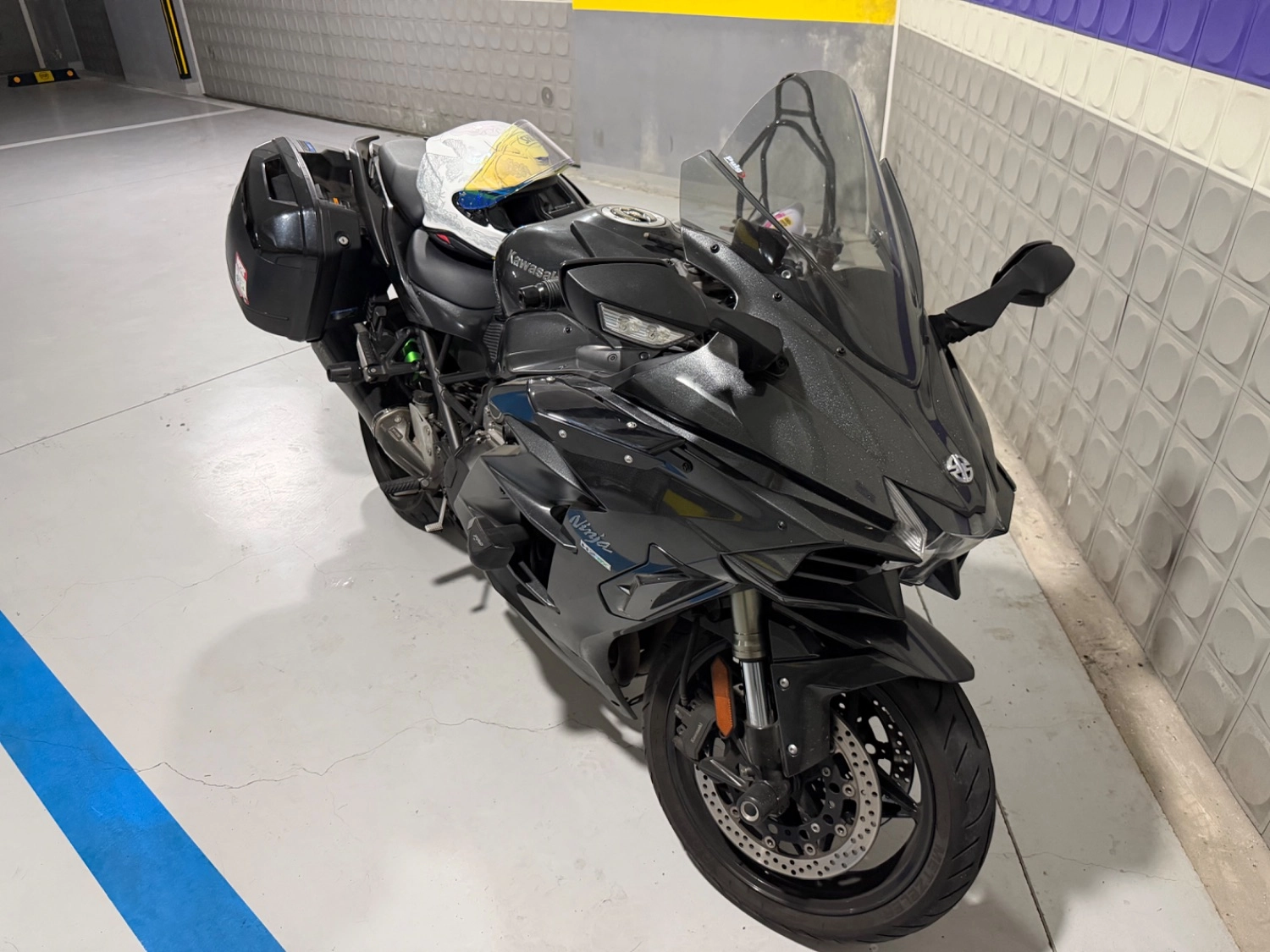가와사키 닌자 H2 SX 2018 블랙