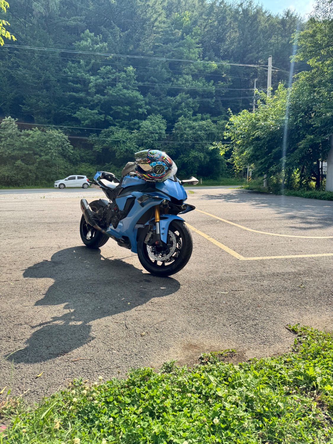 야마하 YZF R1 2018 블루 사진 1