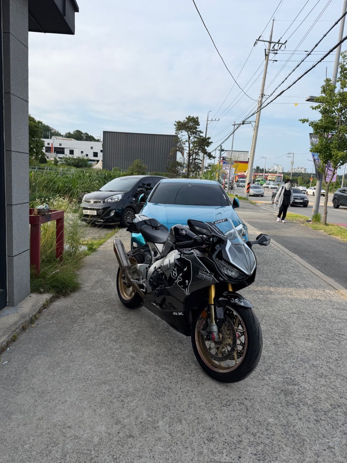 혼다 CBR 1000 RR SP 2017 블루
