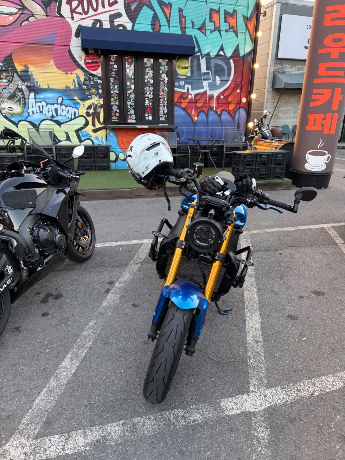 야마하 XSR 900 2022 블루 사진 5