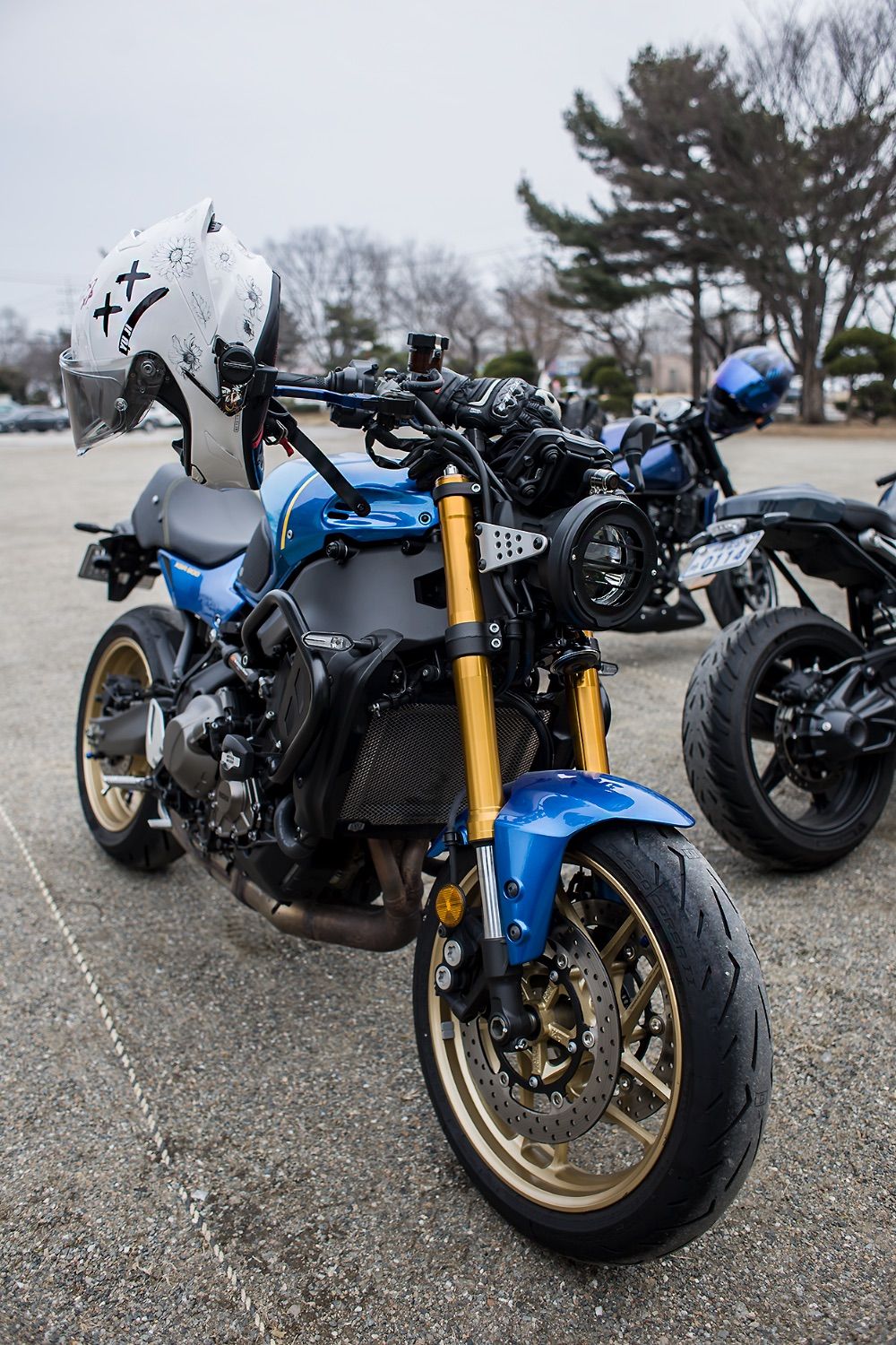 야마하 XSR 900 2022 블루 사진 4