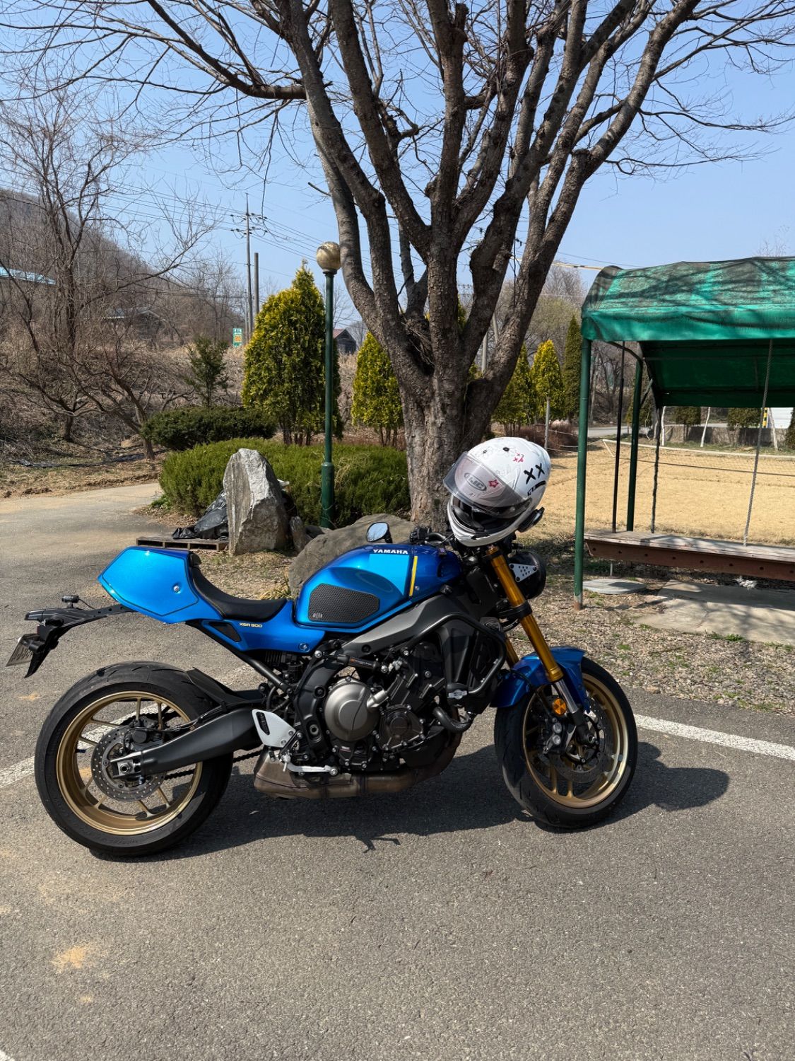 야마하 XSR 900 2022 블루 사진 1