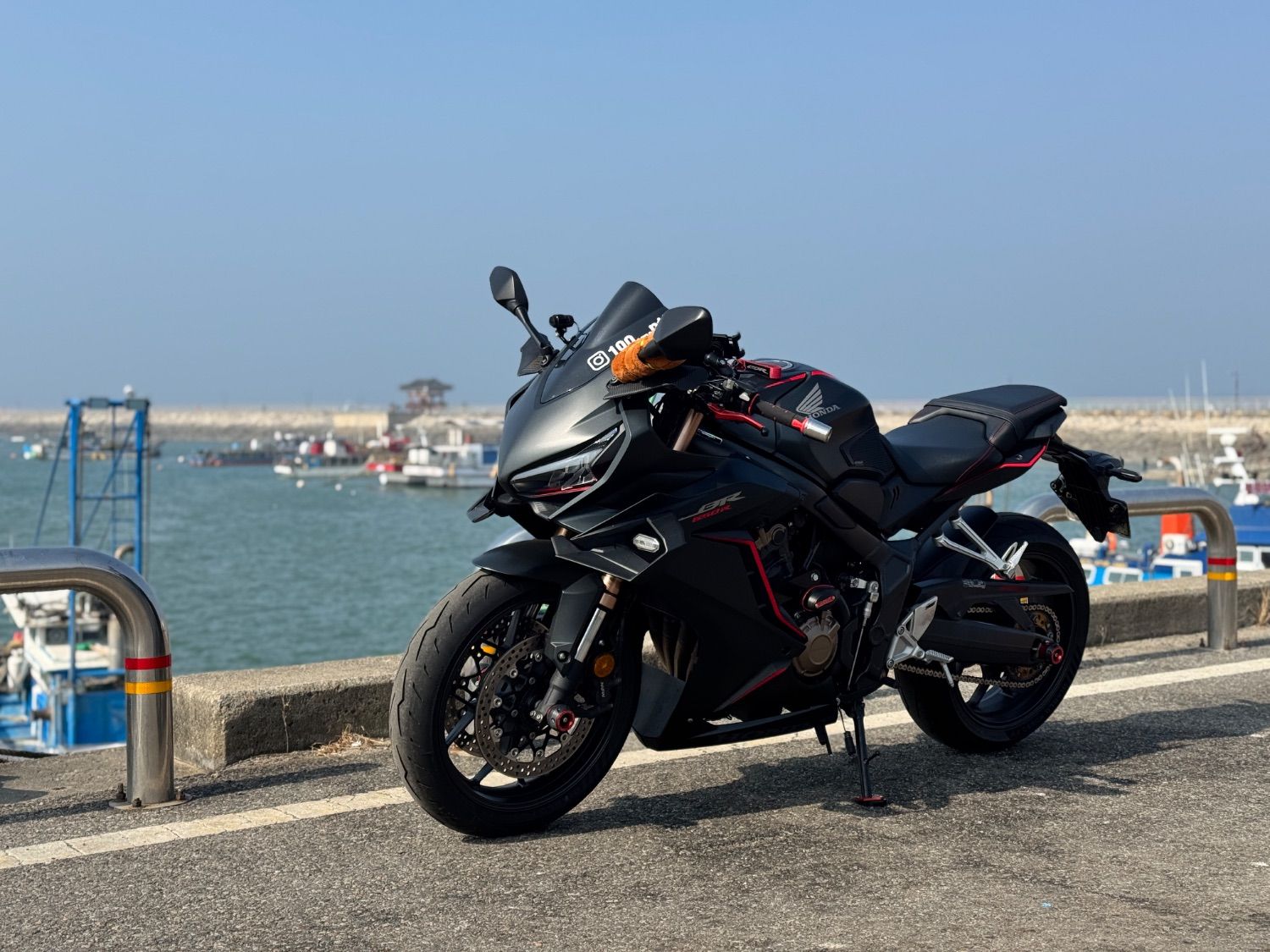혼다 CBR 650 R MT 2020 블랙 사진 1