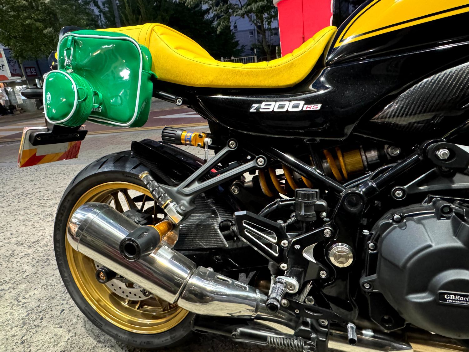 가와사키 Z 900 RS SE 2023 옐로 사진 5