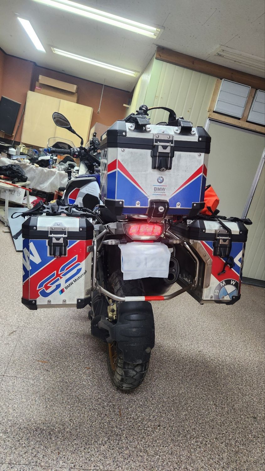 BMW R 1250 GS 어드벤처 2019 블루 사진 4