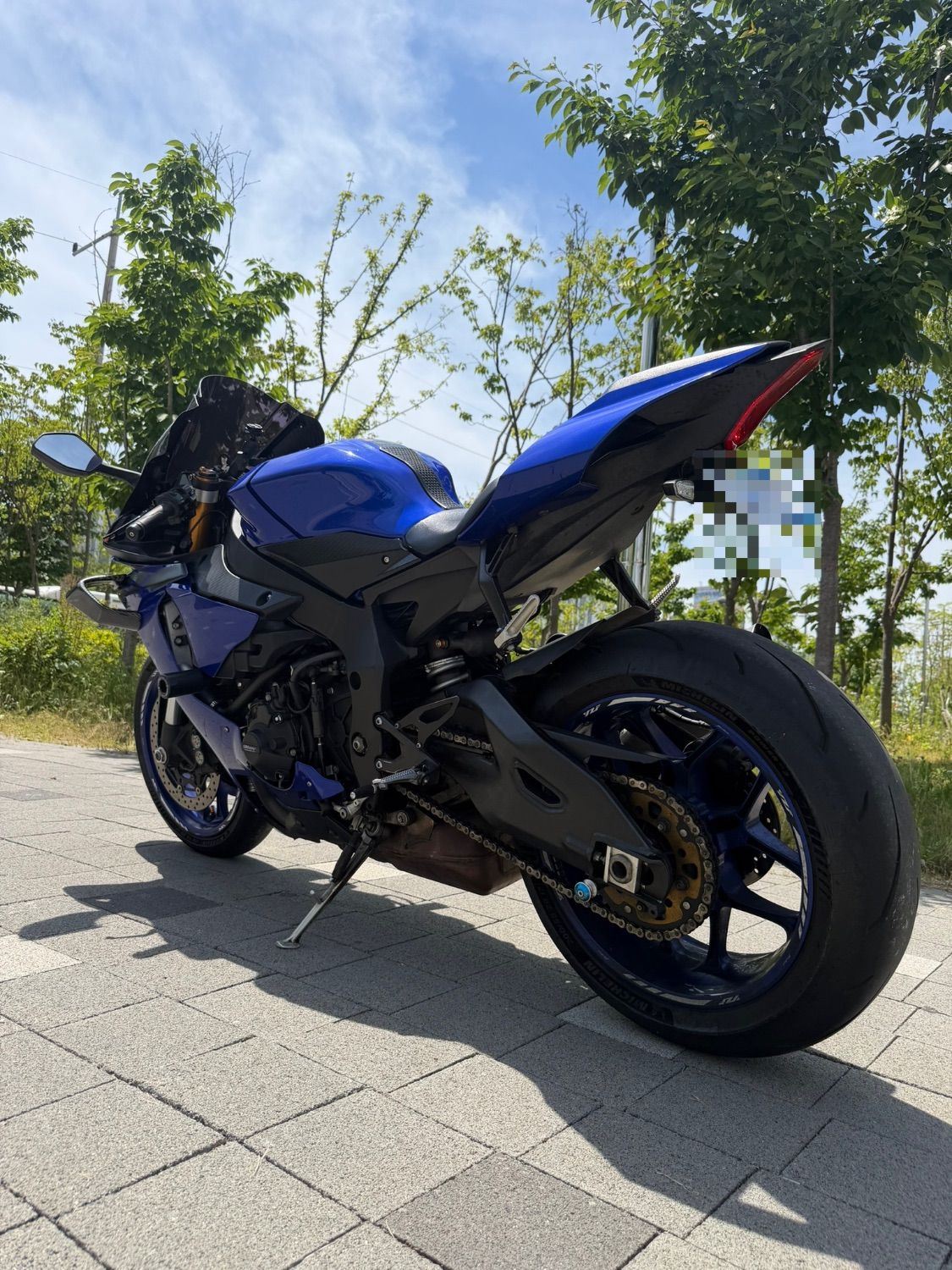 야마하 YZF R1 2018 블루 사진 5